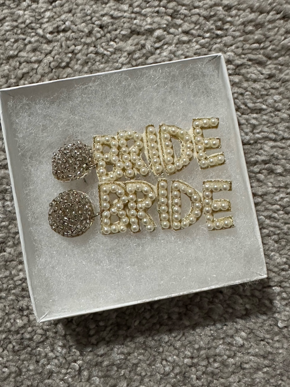 BRIDE earrings